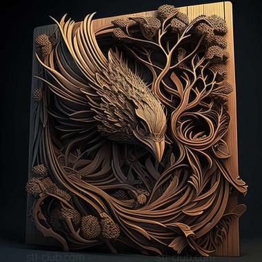 3D model Aaron Horkey (STL)